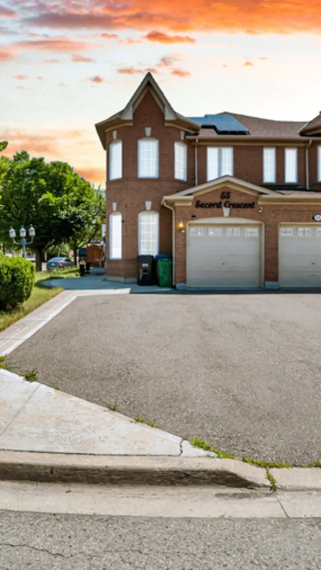 Vertical still from a Brampton listing video